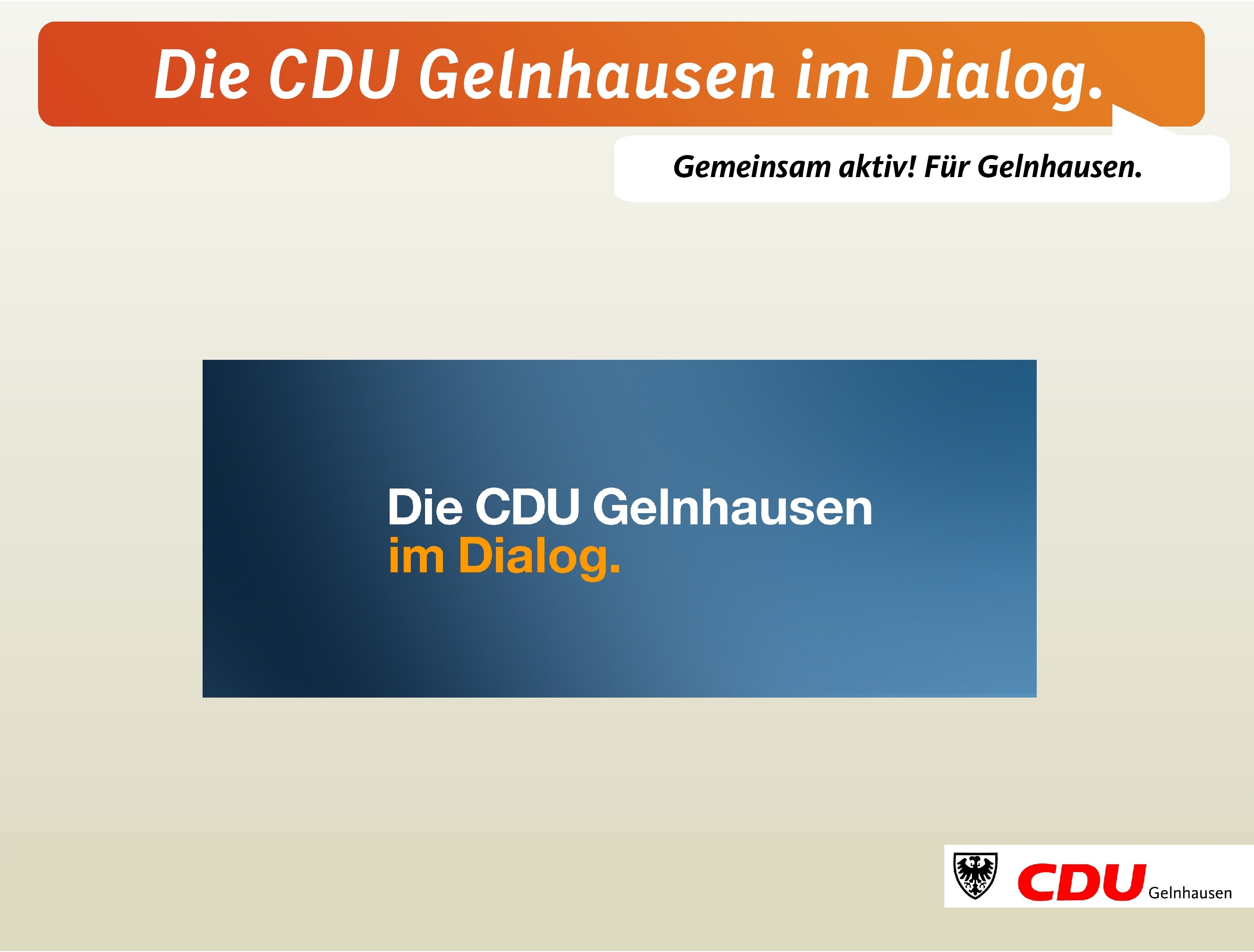 Die CDU Gelnhausen im Dialog.